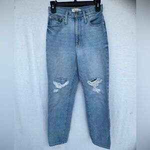 Madewell Blue and Brown Jeans Classic Denim #A1